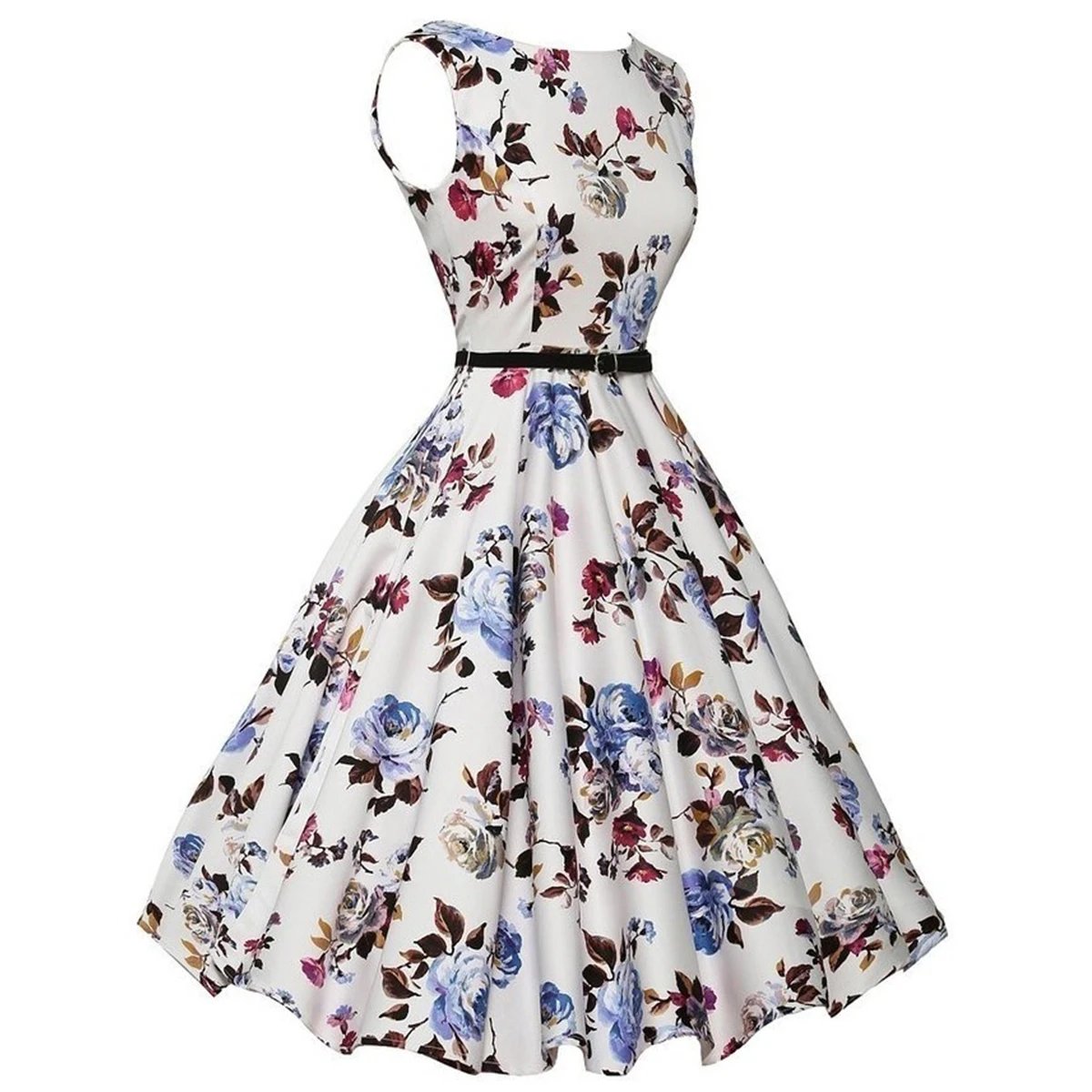 Miwana Lavender A-Line Summer Dress